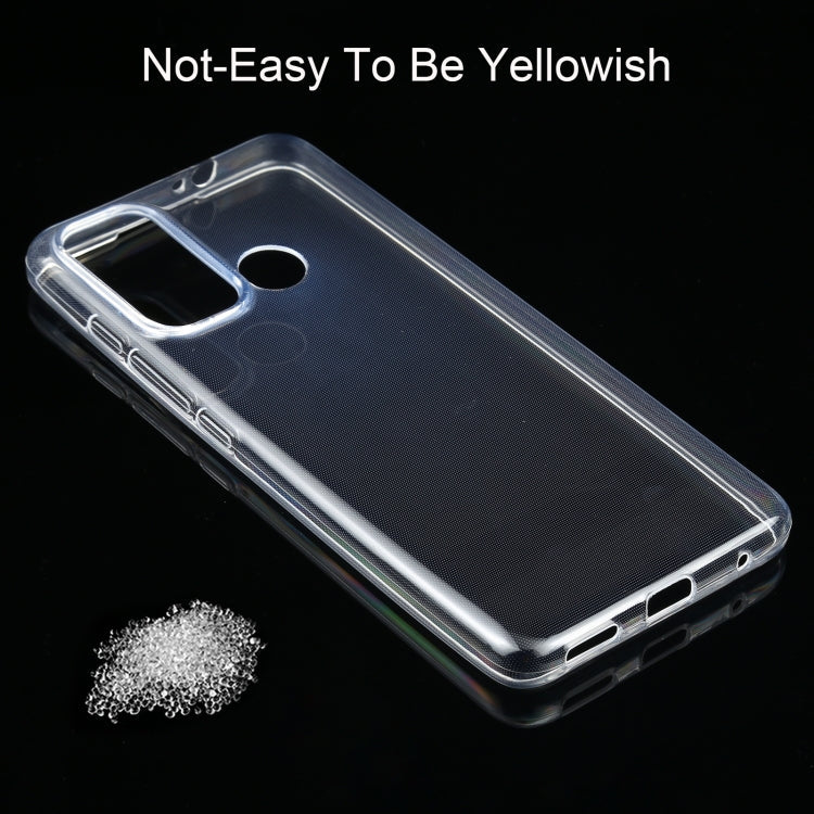 For Motorola Moto G60 0.75mm Ultra-thin Transparent TPU Soft Protective Case