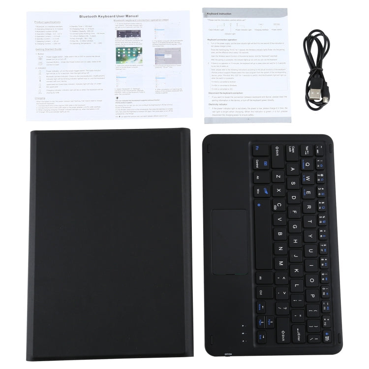 AM10-A Detachable Bluetooth Backlight Keyboard Ultrathin Horizontal Flip Leather Tablet Case with Touchpad & Holder for Lenovo M10 Plus 10.3 inch X606F My Store