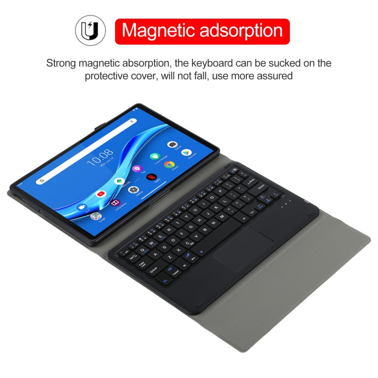 AM10-A Detachable Bluetooth Backlight Keyboard Ultrathin Horizontal Flip Leather Tablet Case with Touchpad & Holder for Lenovo M10 Plus 10.3 inch X606F My Store