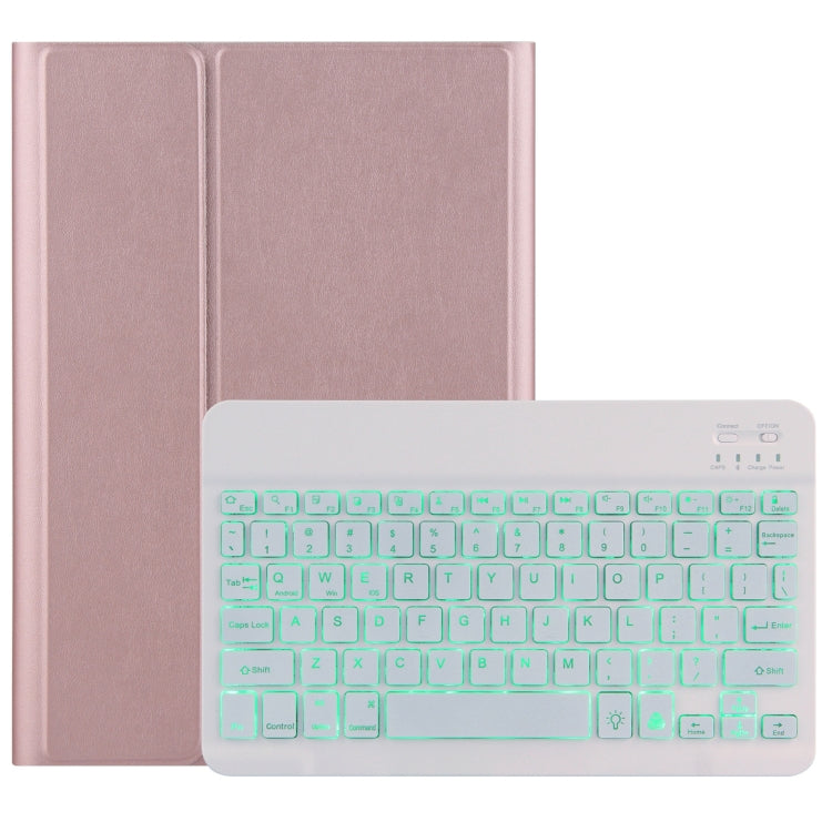 DY-E10 2 in 1 Removable Bluetooth Keyboard + Protective Leather Tablet Case with Backlight & Holder for Lenovo Tab E10 My Store