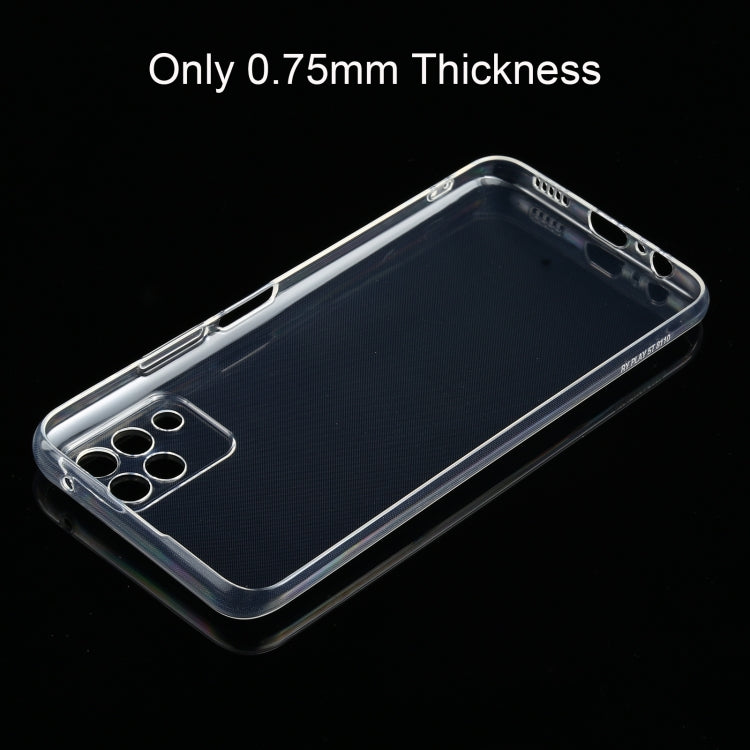 For Honor Play 5T 0.75mm Ultra-thin Transparent TPU Soft Protective Case