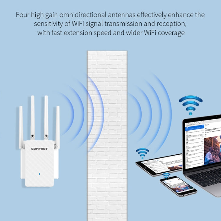 COMFAST CF-WR306S 300Mbps Wireless WiFi Signal Amplifier My Store