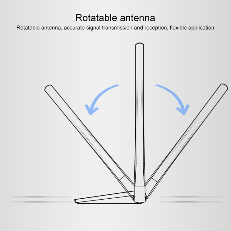 COMFAST CF-WU782ACV2 1300Mbps Dual-band Wifi USB Network Adapter with 2 Antennas My Store