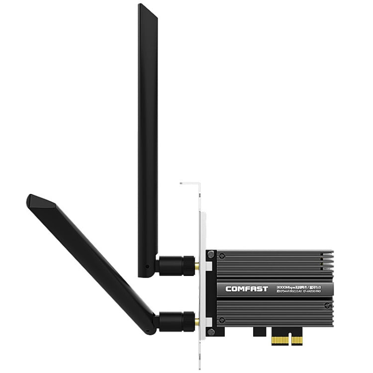 COMFAST CF-AX200 PRO 3000Mbps Bluetooth PCI-E Wifi Network Card Adapter with 2 Antennas My Store