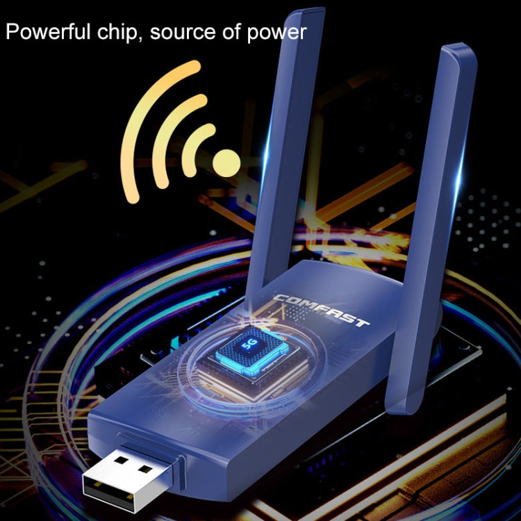 COMFAST CF-927B 1300Mbps Dual-band Bluetooth Wifi USB Network Adapter