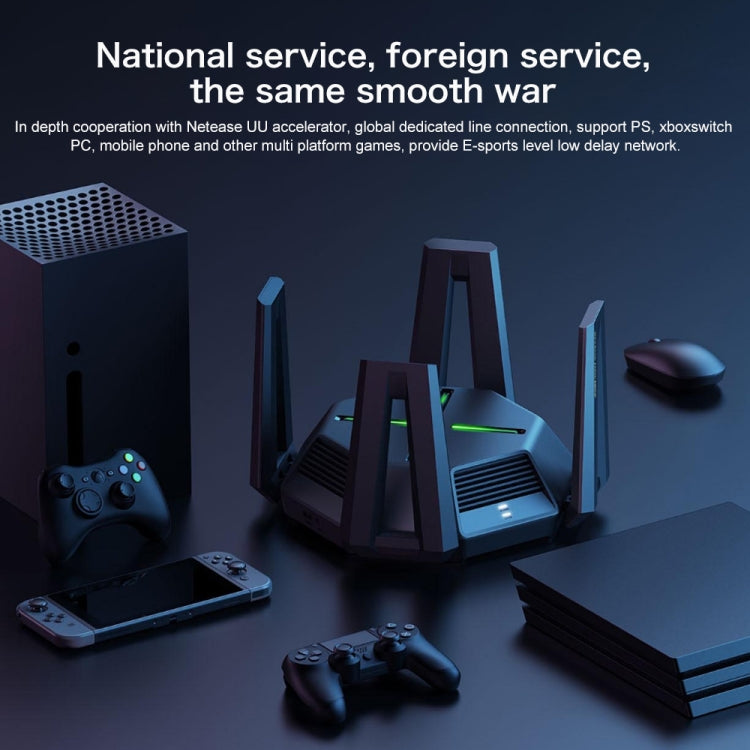 Original Xiaomi AX9000 WiFi Router WiFi6 Enhanced Edition Tri-Band USB3.0 Wireless Mesh Network Game Acceleration Repeater 12 Antennas