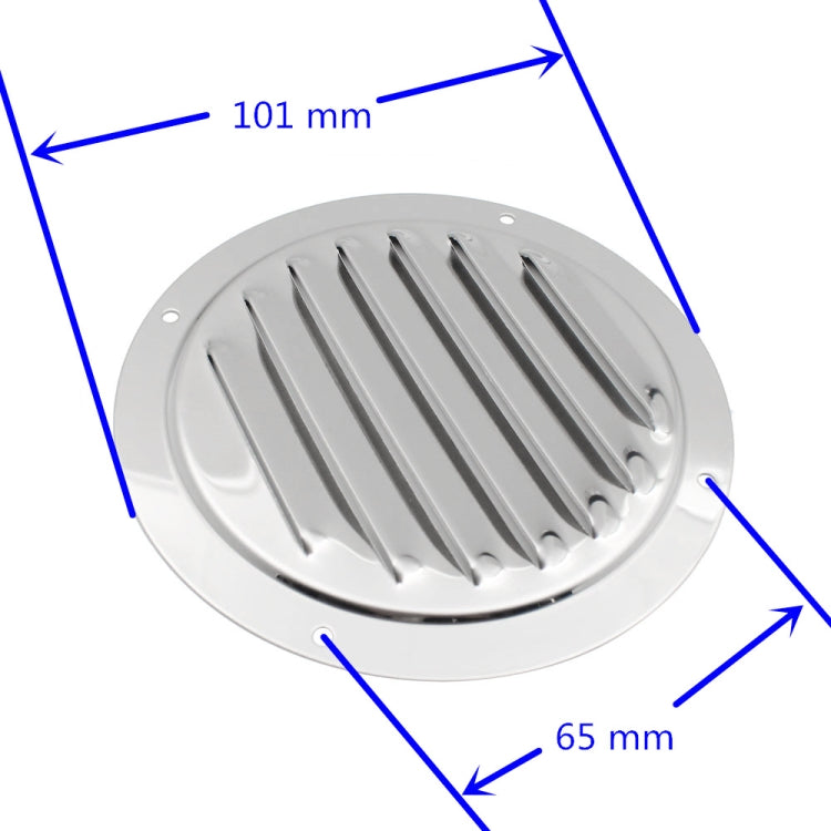 4 inch 316 Stainless Steel Round Ventilation Panel-Reluova