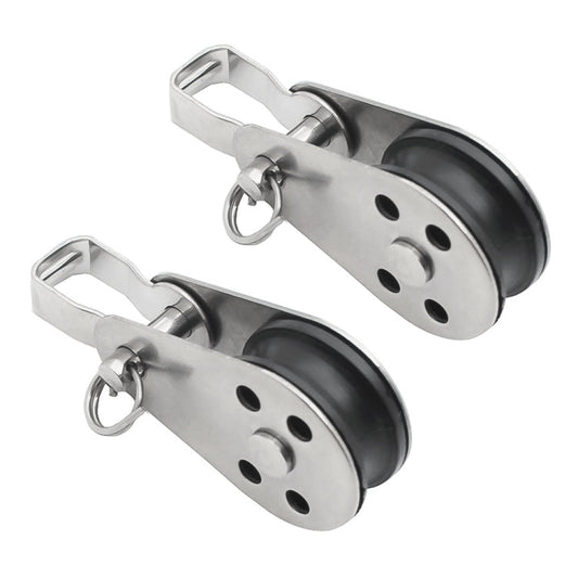 2 PCS 316 Stainless Steel Yacht Pulley-Reluova