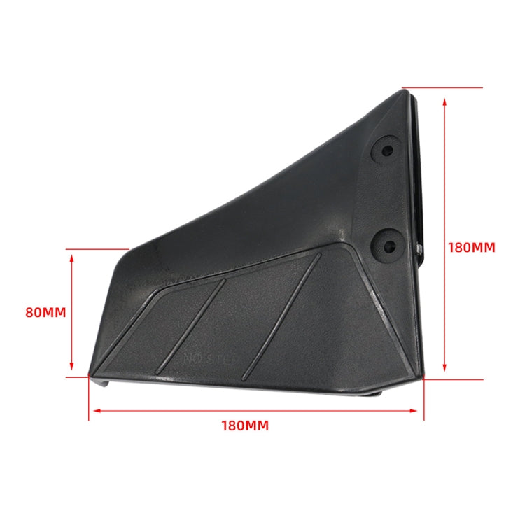 Outboard Motor Wave Pressure Board Sliding Wing Tail for 4 to 50HP Outdrive Stabilizer