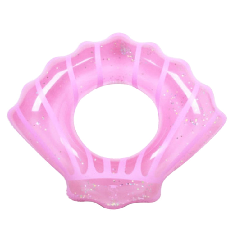 Shell Shape Inflatable Swimming Ring Lifesaving Ring Axillary Ring, Size: M,80x90cm