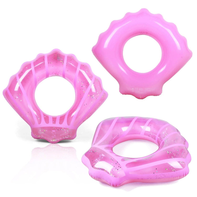 Shell Shape Inflatable Swimming Ring Lifesaving Ring Axillary Ring, Size: M,80x90cm Reluova