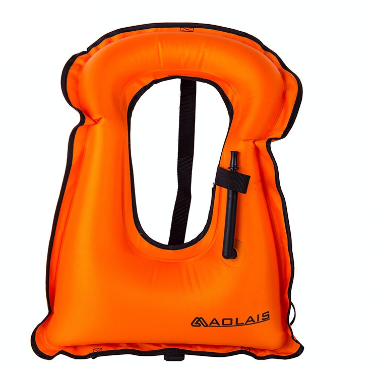 Children Portable Snorkeling Buoyancy Inflatable Vest Life Jacket Swimming Equipment, Size:510*400mm