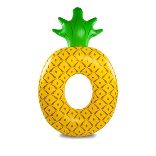 Inflatable Pineapple Shaped Swimming Ring, Inflated Size: 155 x 95cm Reluova