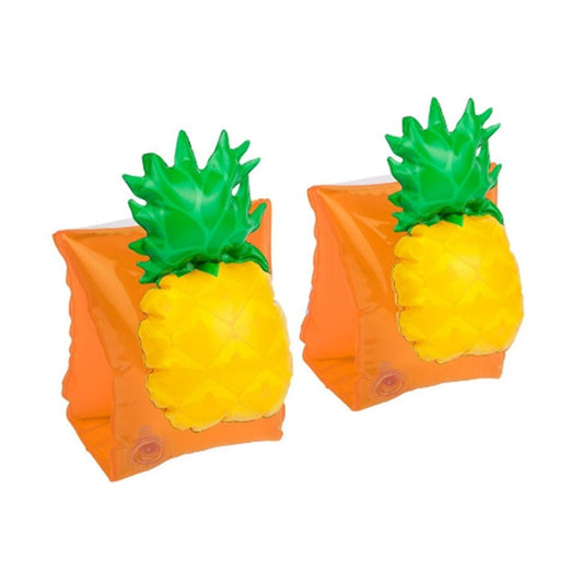 Children Inflatable Pineapple Shape Arm Bands Floatation Sleeves Water Wings Swimming Floats Reluova