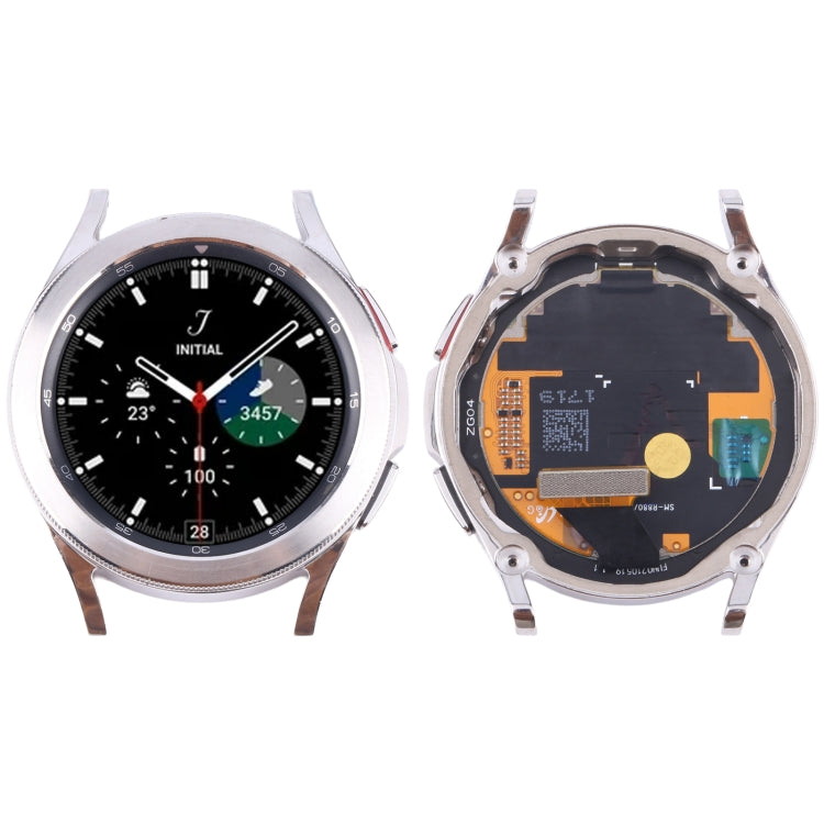 Original LCD Screen Digitizer Full Assembly with Frame for Samsung Galaxy Watch4 Classic 42mm SM-R880/R885