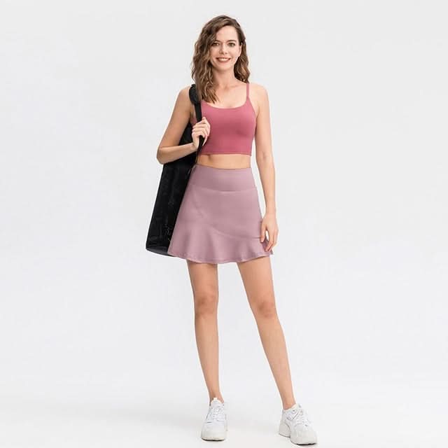 Anti-emptied And Quick-drying Sports Skirt With Mini-socks For Women, Series 1