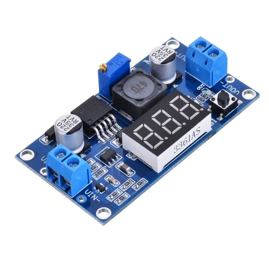 LDTR-WG0178 LM2596 Power Step-down Voltage Regulator Module Voltmeter Display Reluova