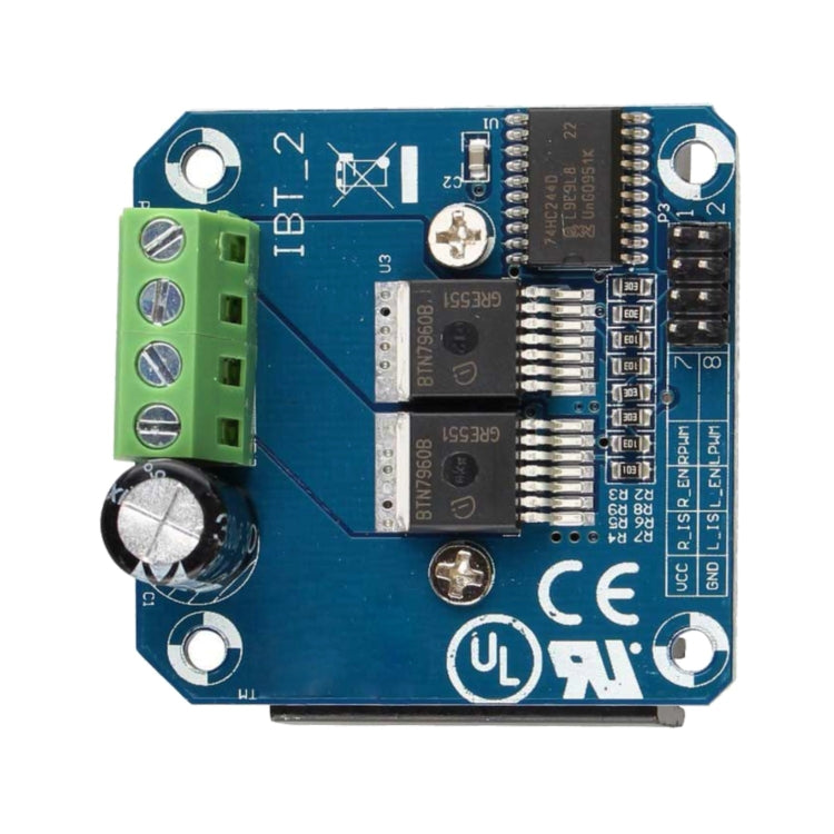 LDTR-WG0247 H-Bridge PWM Semiconductor Double BTS7960B DC 43A Stepper Motor Driver Reluova