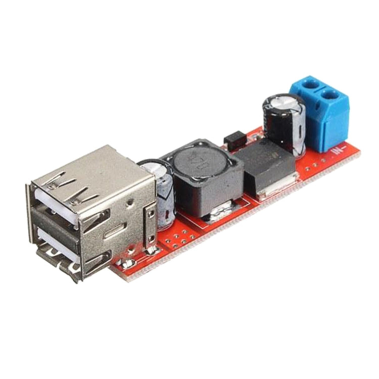 LDTR-WG0257 Dual USB 9V/12V/24V/36V to 5V Converter DC-DC 3A Step Down Power Module Reluova