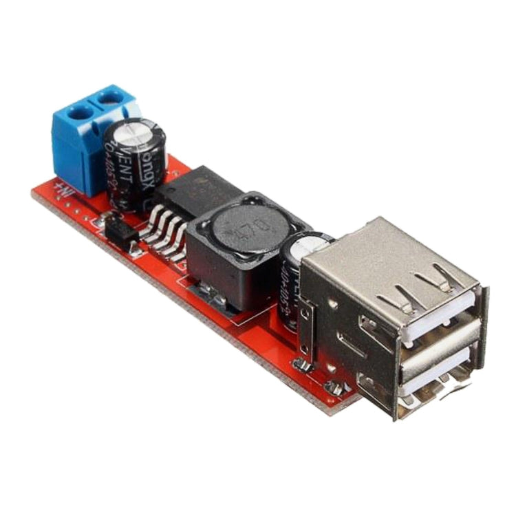 LDTR-WG0257 Dual USB 9V/12V/24V/36V to 5V Converter DC-DC 3A Step Down Power Module Reluova