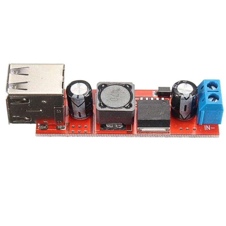 LDTR-WG0257 Dual USB 9V/12V/24V/36V to 5V Converter DC-DC 3A Step Down Power Module Reluova