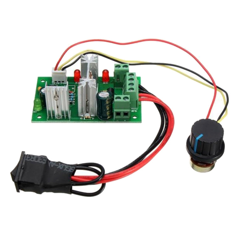 LDTR-WG0266 DC 6-30V 200W 16KHz PWM Motor Speed Controller Regulator Reversible Control Forward/Reverse Switch