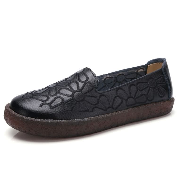 Embroidered Breathable Wearable Wild Casual Shoes for Women Reluova