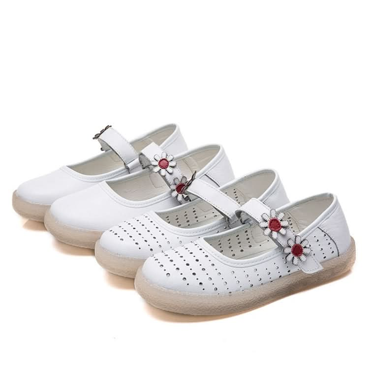 Simple Non-slip Wear-resistant Flower Student Shoes Women Sandals Reluova