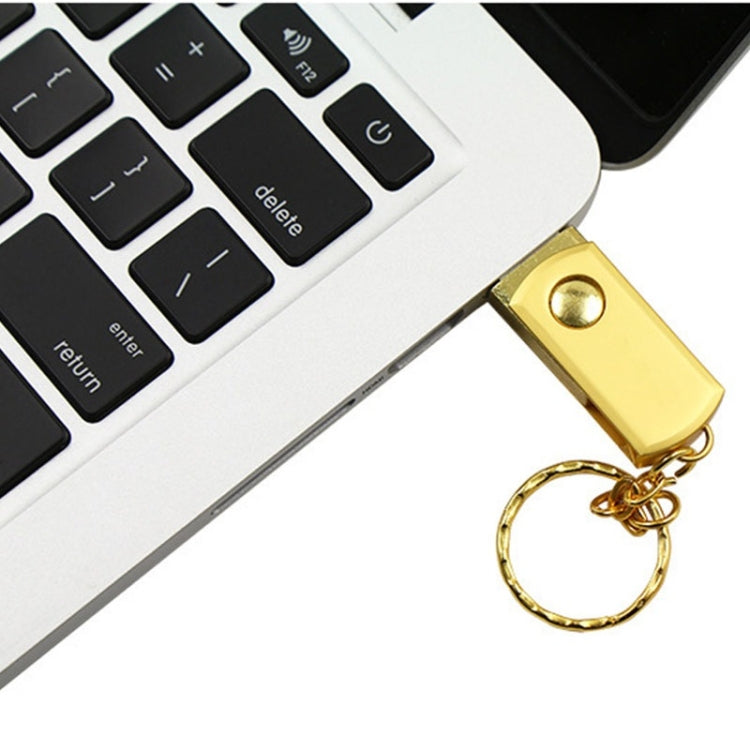 MicroDrive 8GB USB 2.0 Creative Personality Metal U Disk with Keychain My Store