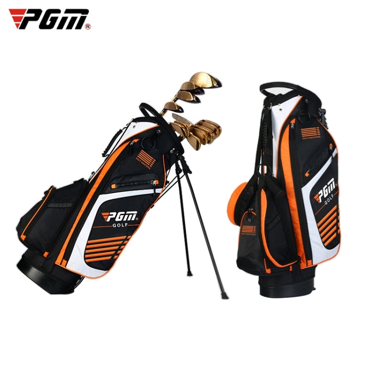 PGM Golf Nylon Lightweight Bag with Holder(Black Green)