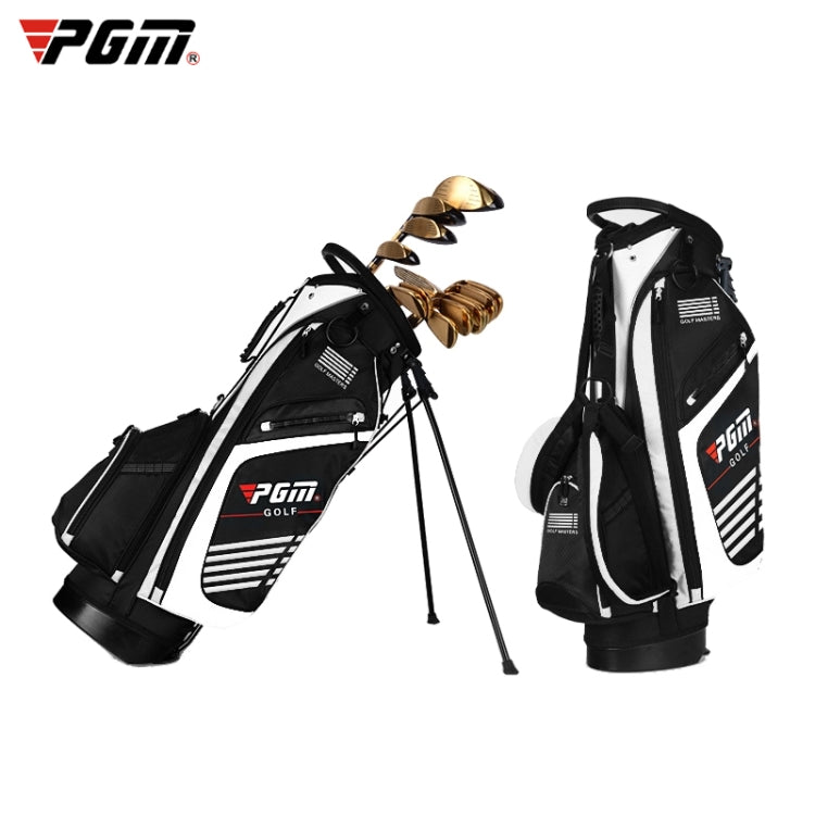 PGM Golf Nylon Lightweight Bag with Holder(Black Green)