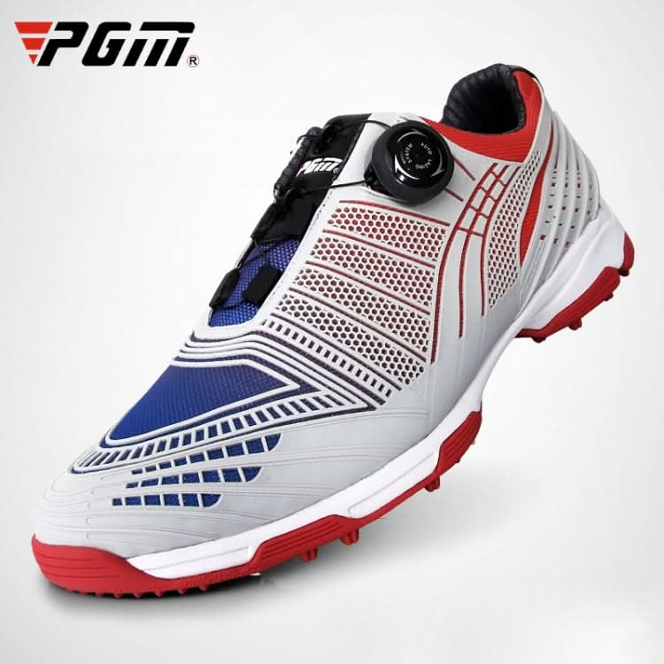 PGM Golf Knob Buckle Lace Sneakers Outdoor Sport Non-slip Shoes for Men Reluova