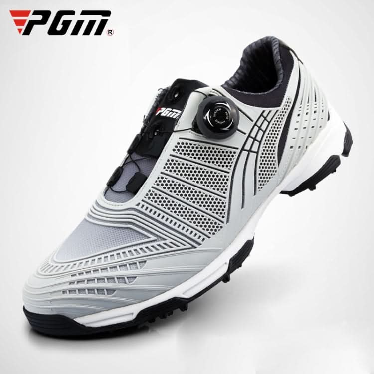 PGM Golf Knob Buckle Lace Sneakers Outdoor Sport Non-slip Shoes for Men Reluova