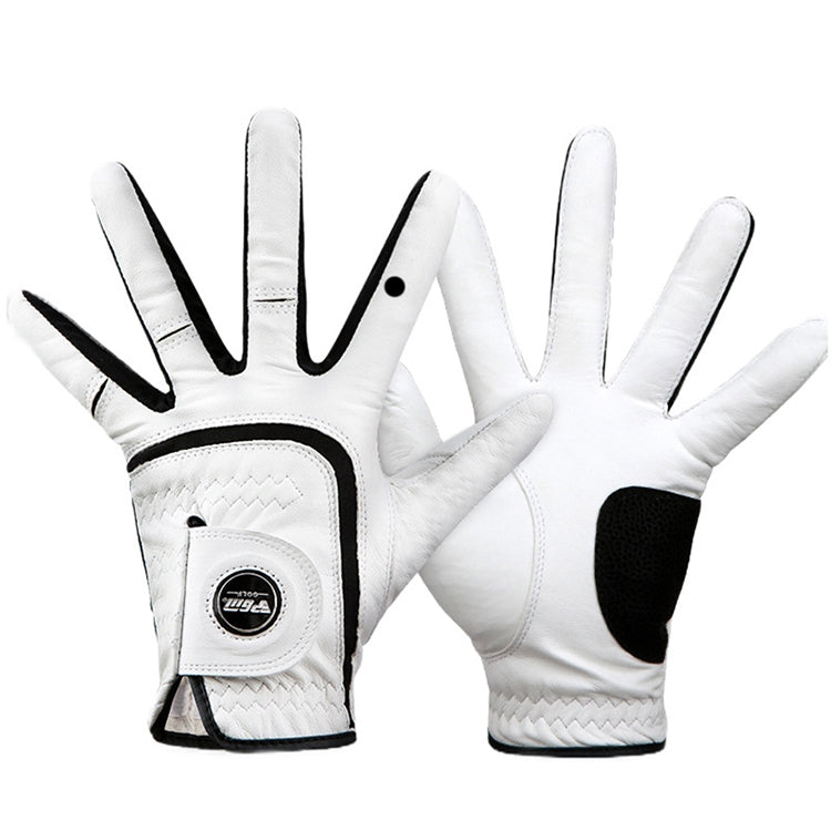 PGM Golf Sheepskin Breathable Non-slip Single Gloves for Men Reluova