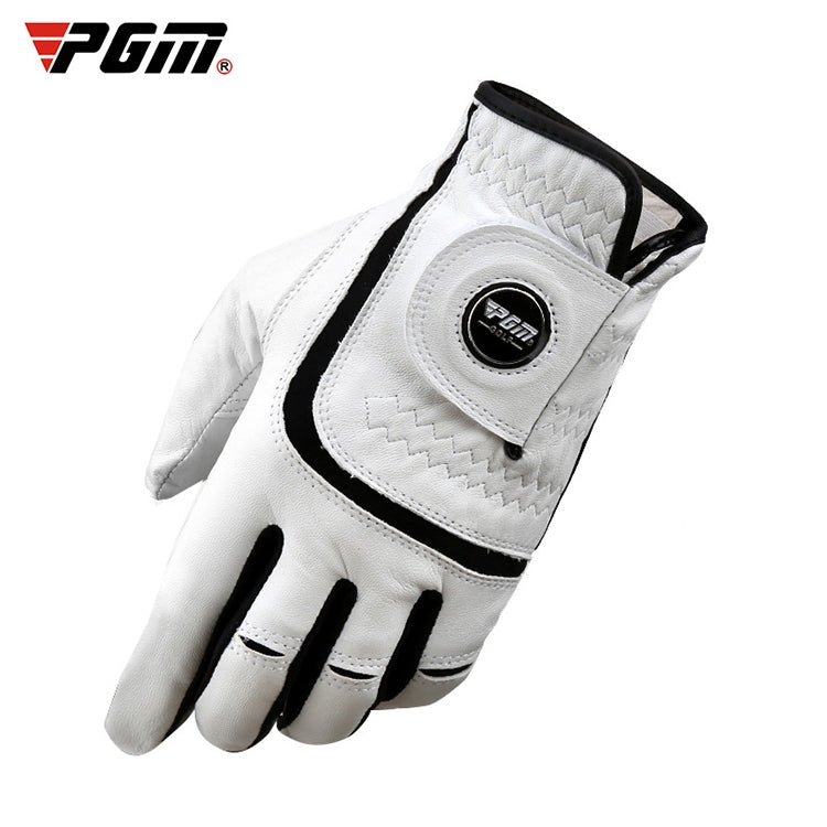 PGM Golf Sheepskin Breathable Non-slip Single Gloves for Men