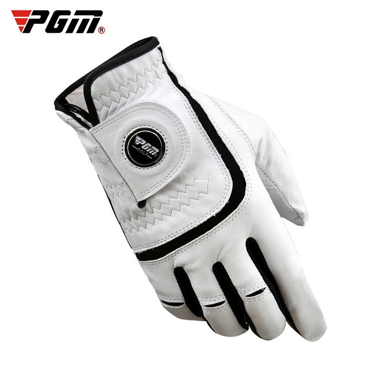 PGM Golf Sheepskin Breathable Non-slip Single Gloves for Men Reluova