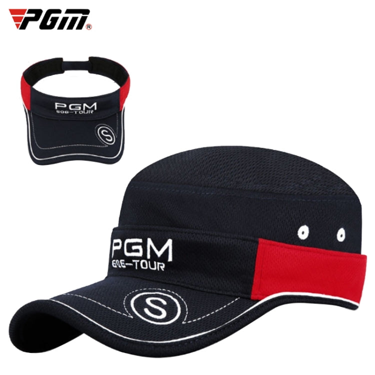 PGM Golf Men and Women Sunscreen Breathable Multi-function Hat(Navy Blue) Reluova