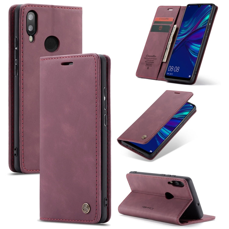 CaseMe Multifunctional Retro Frosted Horizontal Flip Leather Case for Huawei P Smart 2019 /  Honor 10 Lite, with Card Slots & Holder & Wallet My Store