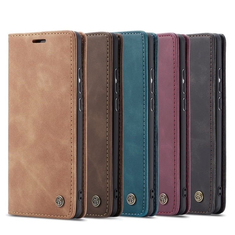 CaseMe Multifunctional Retro Frosted Horizontal Flip Leather Case for Huawei P Smart / Enjoy 7S /  Honor 9 Lite, with Card Slots & Holder & Wallet