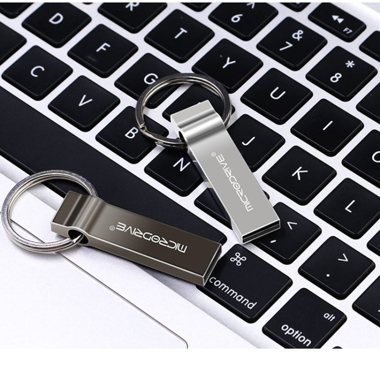 MicroDrive 4GB USB 2.0 Metal Keychain U Disk My Store