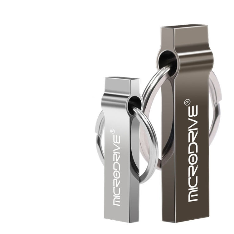 MicroDrive 4GB USB 2.0 Metal Keychain U Disk My Store