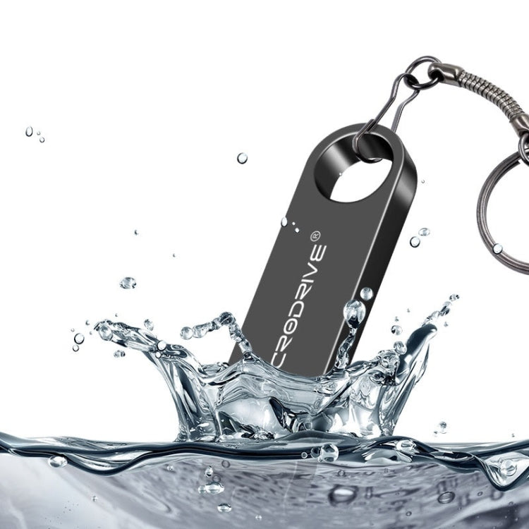 MicroDrive 16GB USB 2.0 Metal Waterproof High Speed U Disk(Grey) My Store