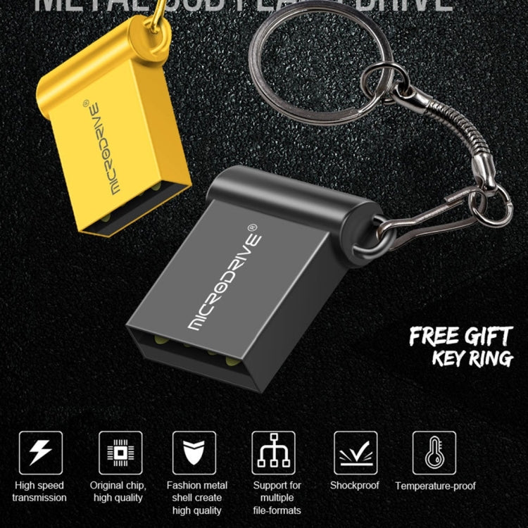 MicroDrive 8GB USB 2.0 Metal Mini USB Flash Drives U Disk My Store