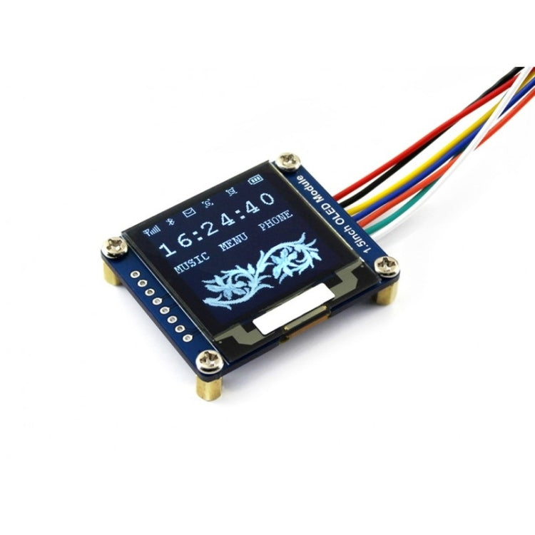 Waveshare General 1.5 inch 128x128 OLED Display Module, SPI/I2C interface Reluova