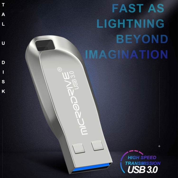 MicroDrive 64GB USB 3.0 Fashion High Speed Metal Rotating U Disk