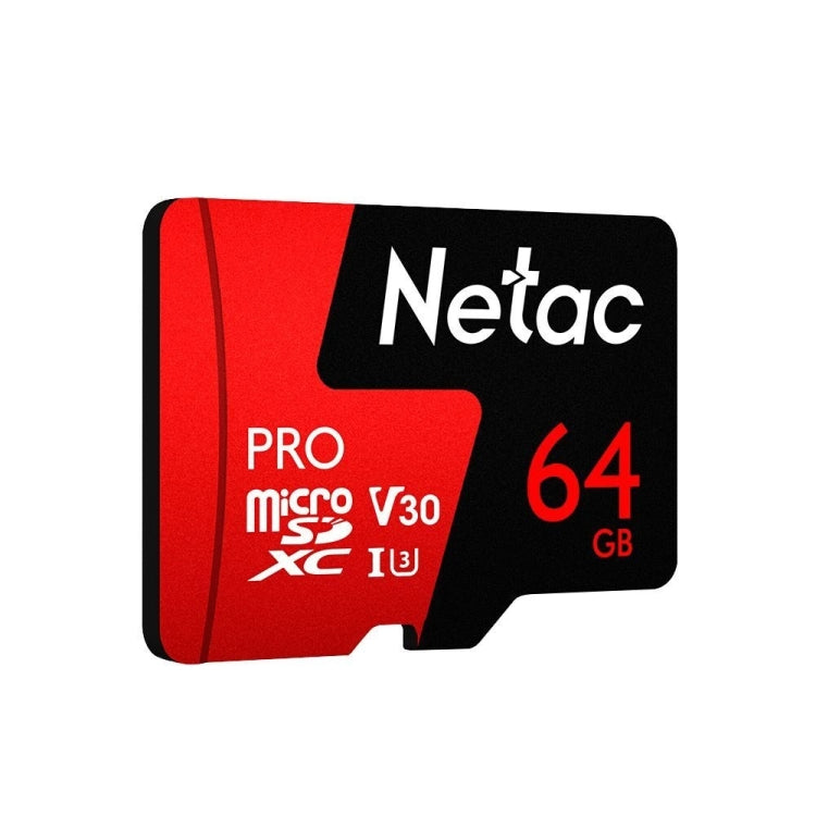 Netac P500 PRO 64GB U3 Speed Level Automobile Data Recorder Monitor Camera Memory Card TF Card My Store