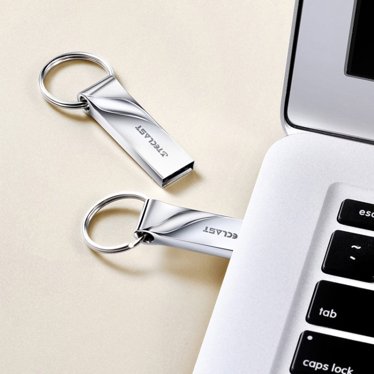 TECLAST 16GB USB 2.0 Fashion and Portable Metal USB Flash Drive with Hanging Ring My Store