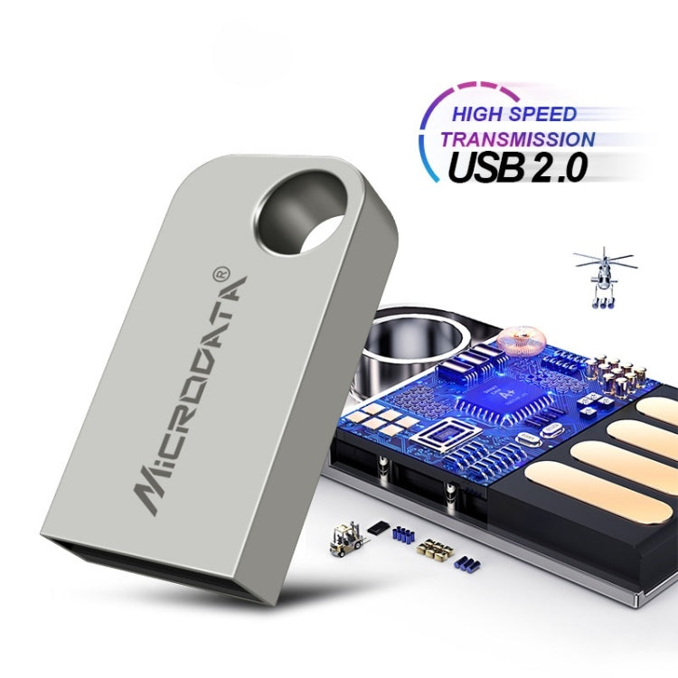 Microdata 4GB USB 2.0 Mini Metal U Disk