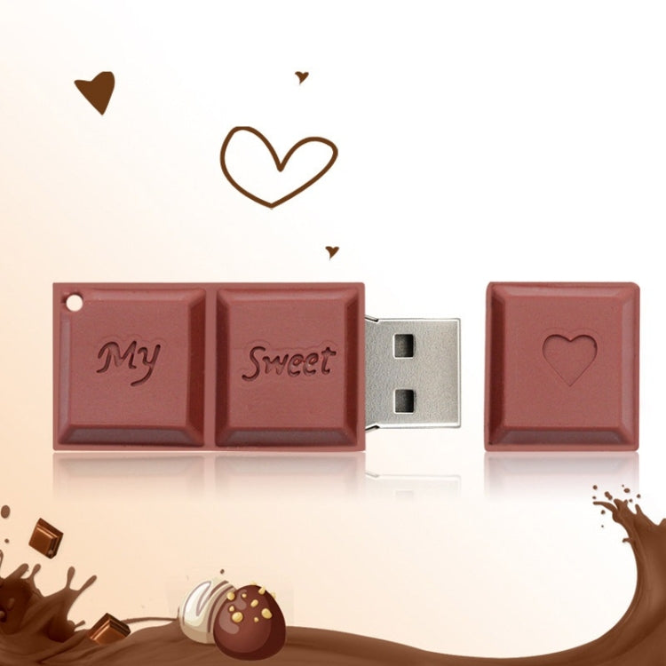 MicroDrive 4GB USB 2.0 Creative Chocolate U Disk My Store