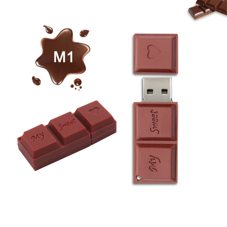 MicroDrive 8GB USB 2.0 Creative Chocolate U Disk